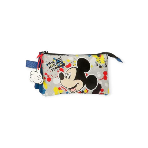 Picture of MICKEY MOUSE PENCIL CASE 3 ZIP